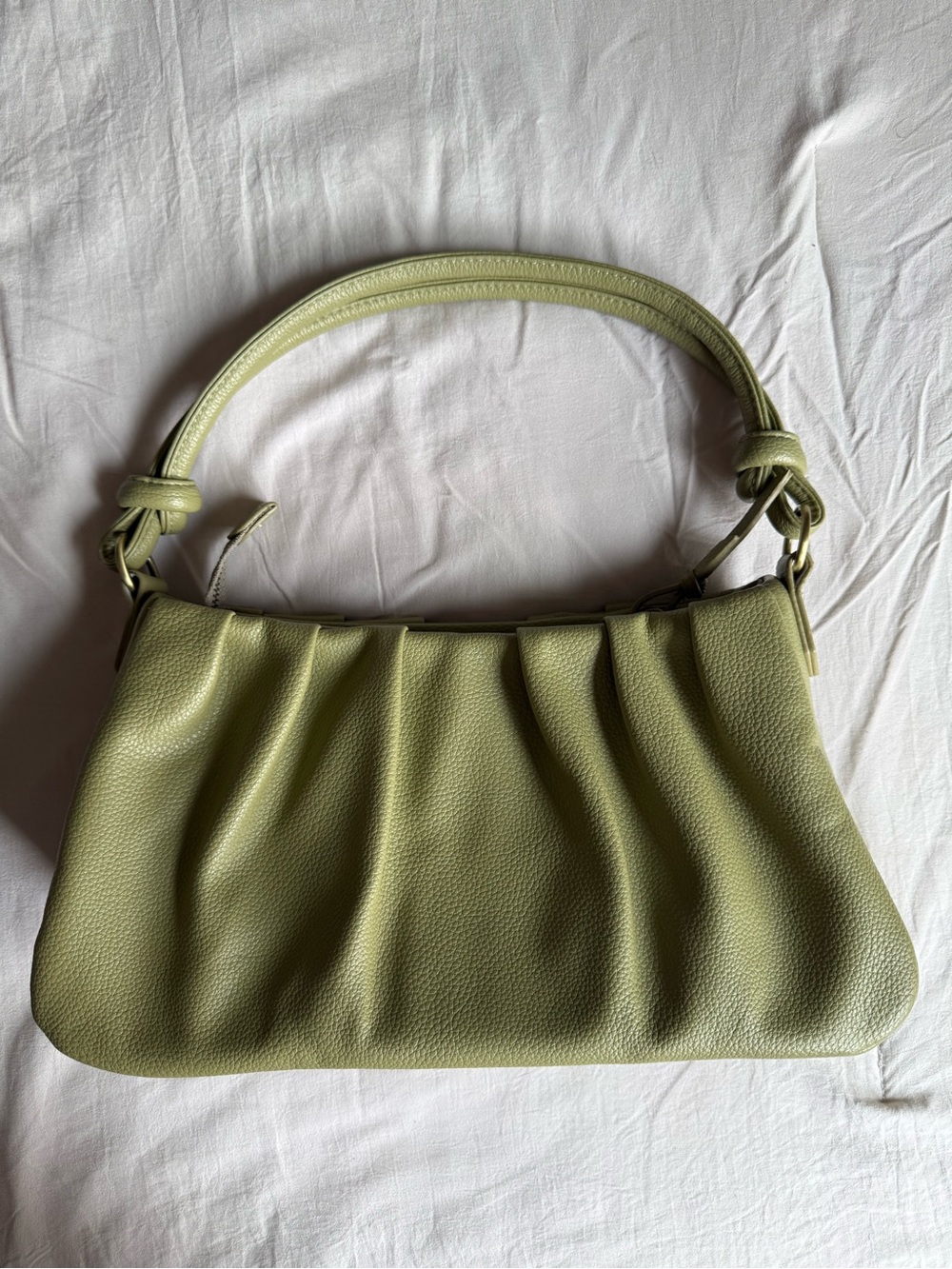 Source Unknown Light Olive Green Shoulder Bag
